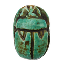 Small Faience Scarab