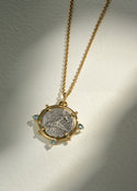Taras & Dolphin Coin Pendant