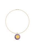 Venetian Ducat Amethyst Medallion