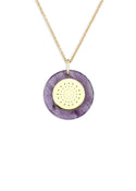 Venetian Ducat Amethyst Medallion