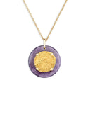 Venetian Ducat Amethyst Medallion