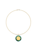 Venetian Ducat Emerald Medallion