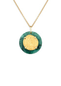 Venetian Ducat Emerald Medallion