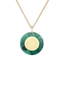Venetian Ducat Emerald Medallion