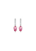 Theodora Rubellite Drop Earrings