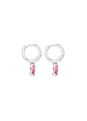 Theodora Rubellite Drop Earrings