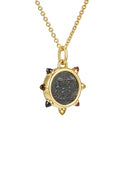 Capitoline-Wolf Coin Stone Pendant
