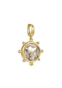 Athena & Sword Small Coin Charm Pendant