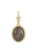 Apollo & Lyre Coin Charm Pendant