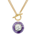 Ariarathes IX Medallion Toggle Necklace