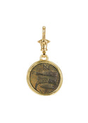 Athena Coin Charm Pendant