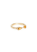 Theodora Double Drop Ring