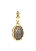 Apollo & Lyre Coin Charm Pendant