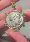 Athena Stone Medallion