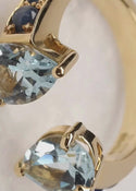 Theodora Double Aqua Tear Ring